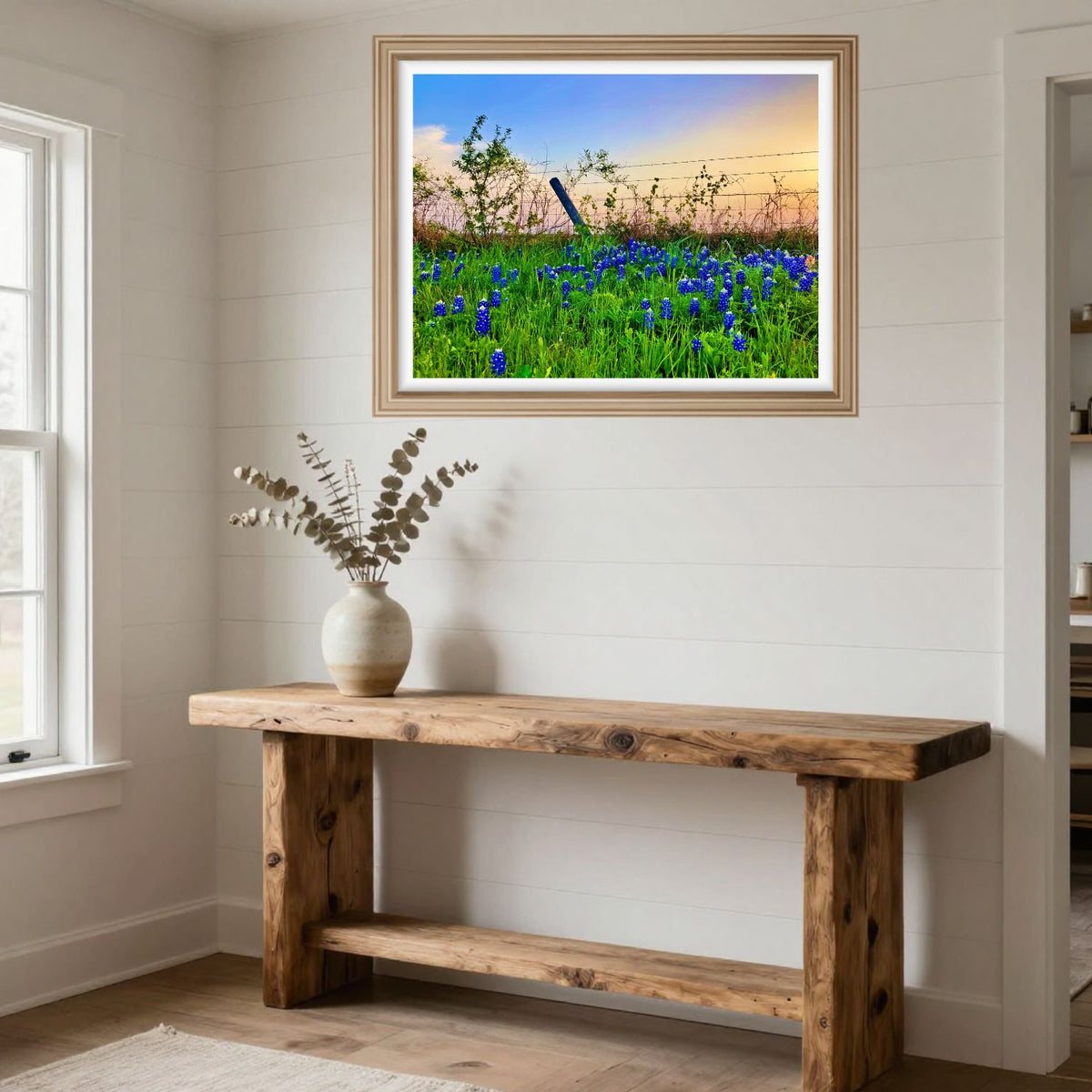 Bluebonnet Sunset — Texas Wildflower Fine Art Photography Print
