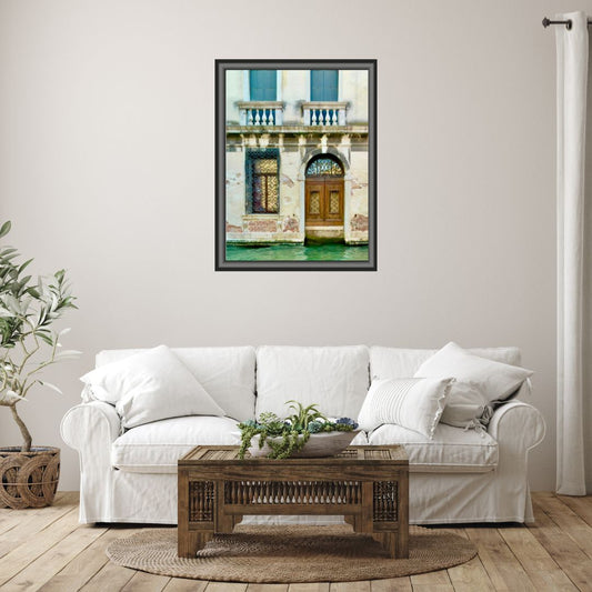 Venice Canal Palazzo — Travel Photography Art Print