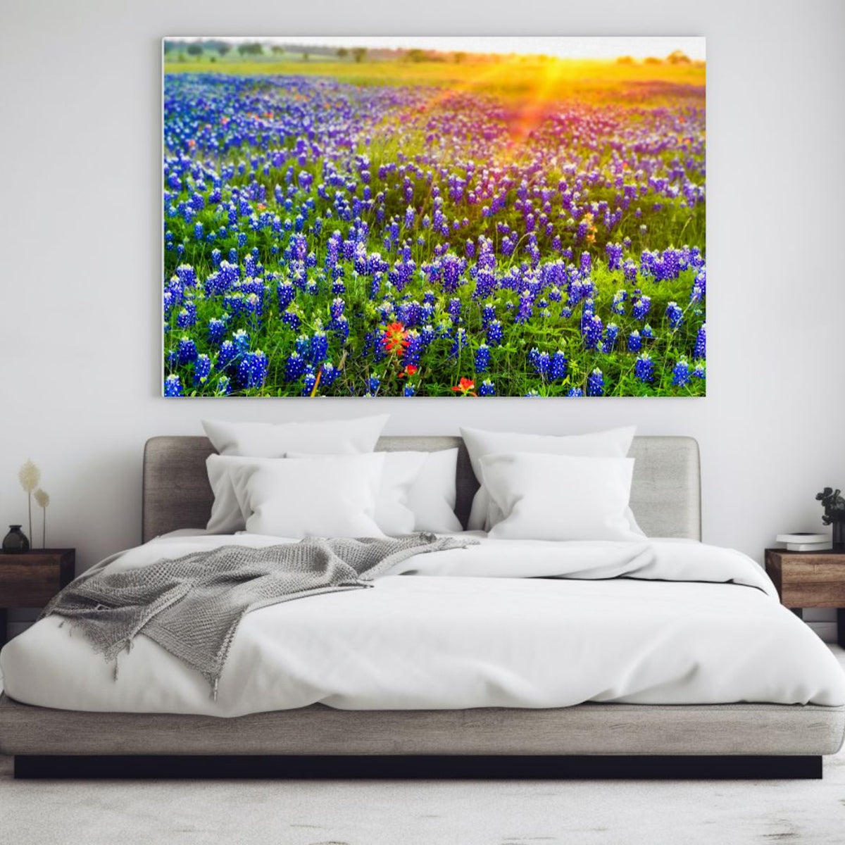 Bluebonnet Sunrise — Texas Wildflower Fine Art Photography Print