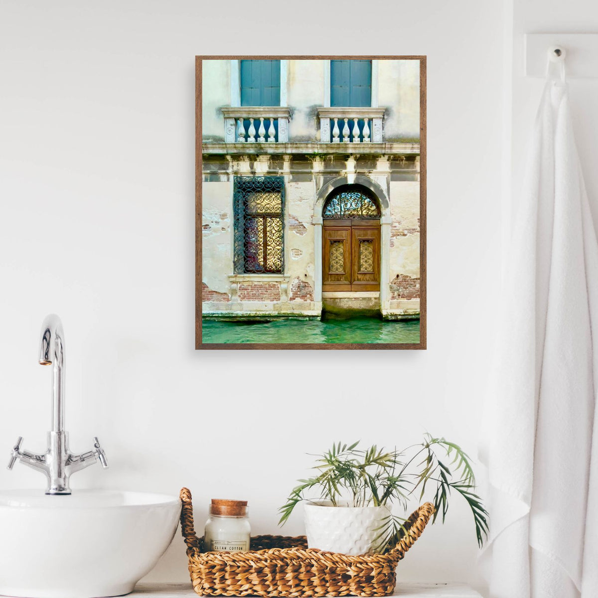 Venice Canal Palazzo — Travel Photography Art Print