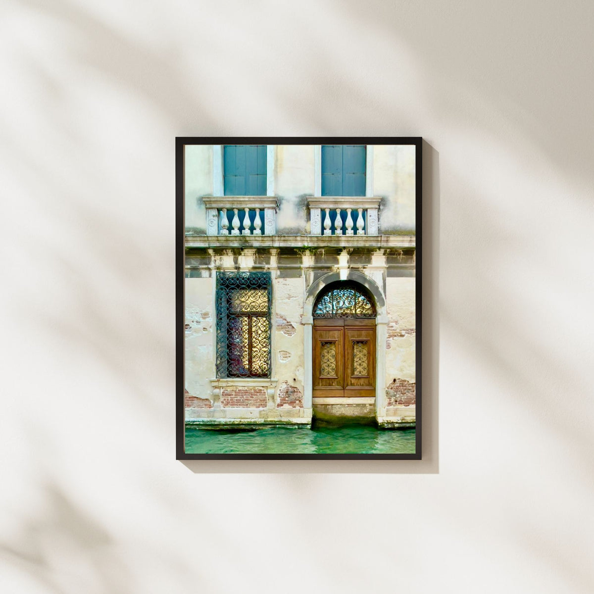 Venice Canal Palazzo — Travel Photography Art Print