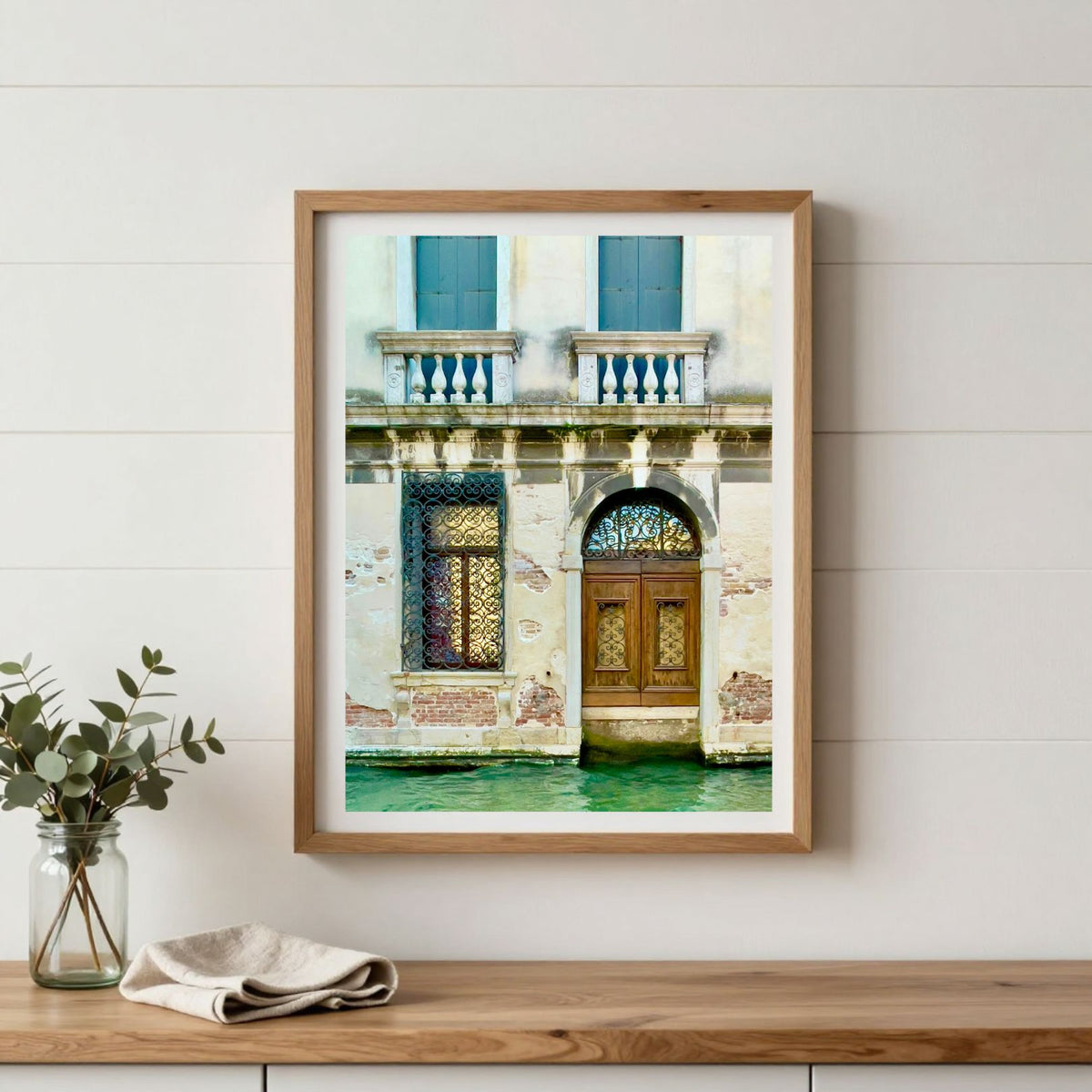 Venice Canal Palazzo — Travel Photography Art Print