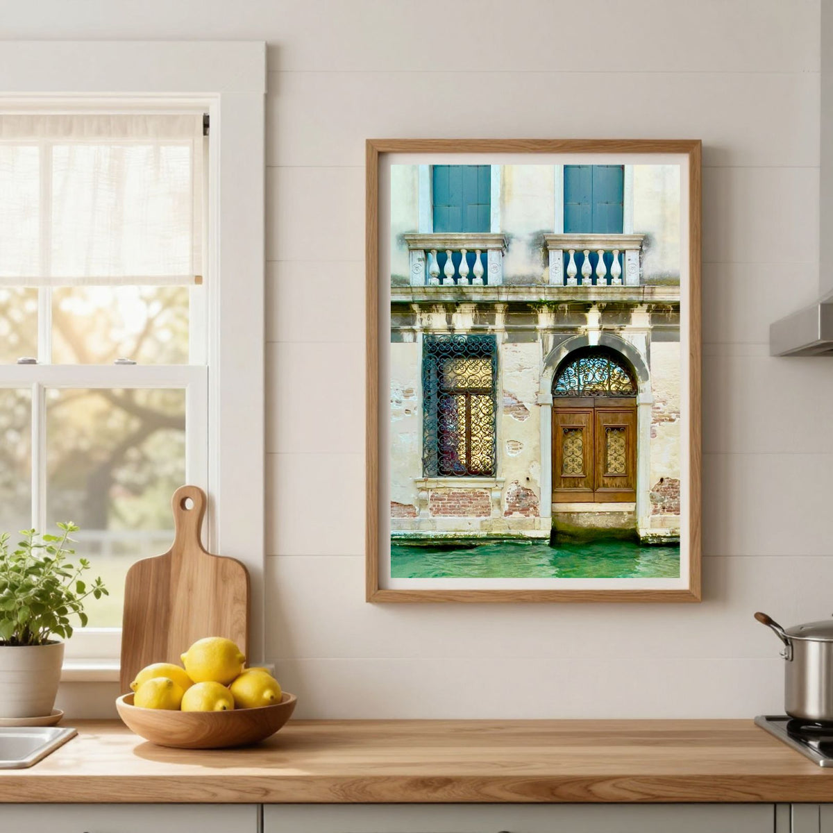 Venice Canal Palazzo — Travel Photography Art Print