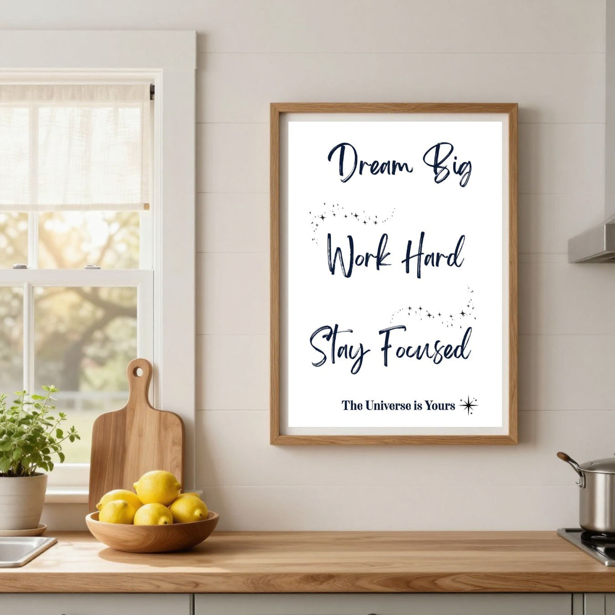 Dream Big — Inspirational Wall Art Print