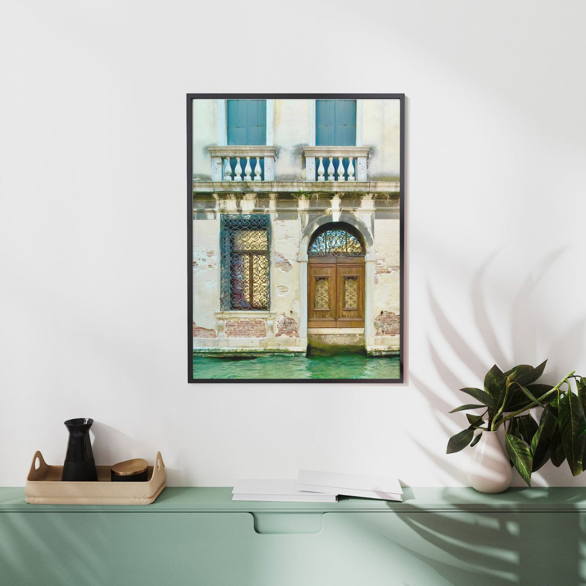 Venice Canal Palazzo — Travel Photography Art Print