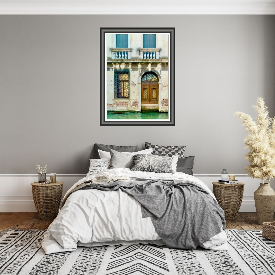 Venice Canal Palazzo — Travel Photography Art Print