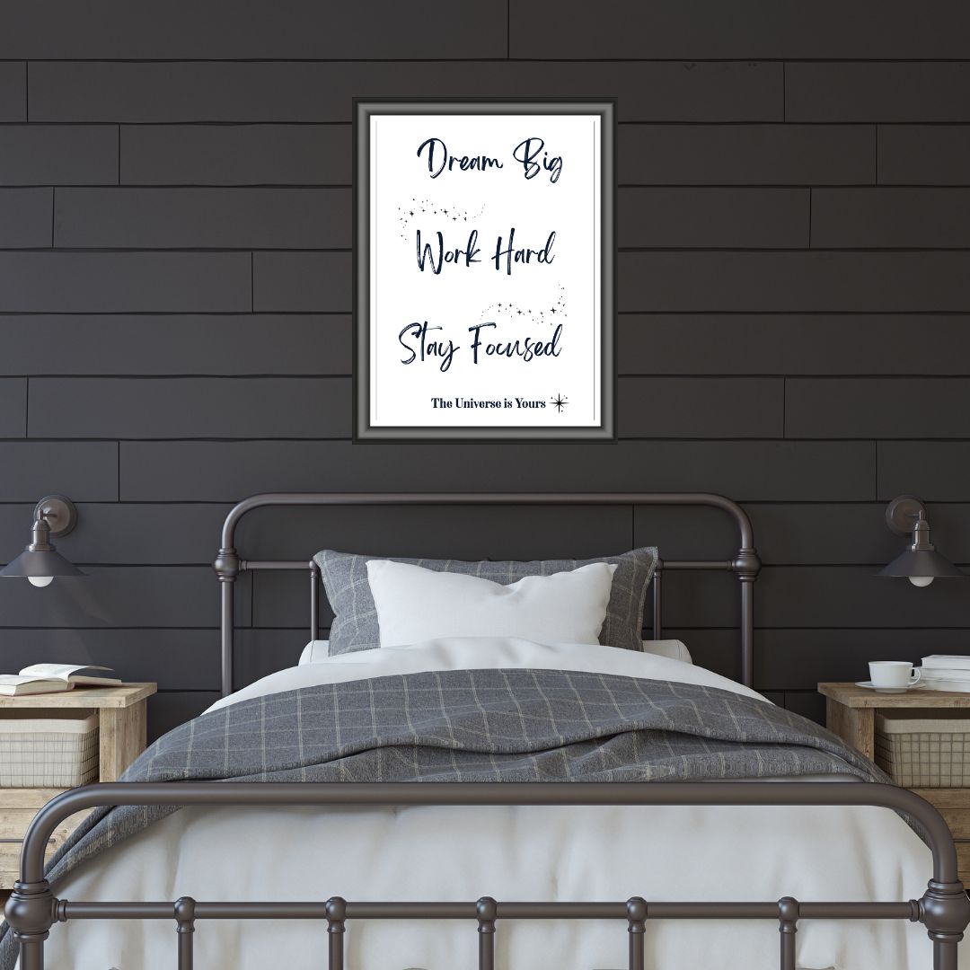 Dream Big — Inspirational Wall Art Print