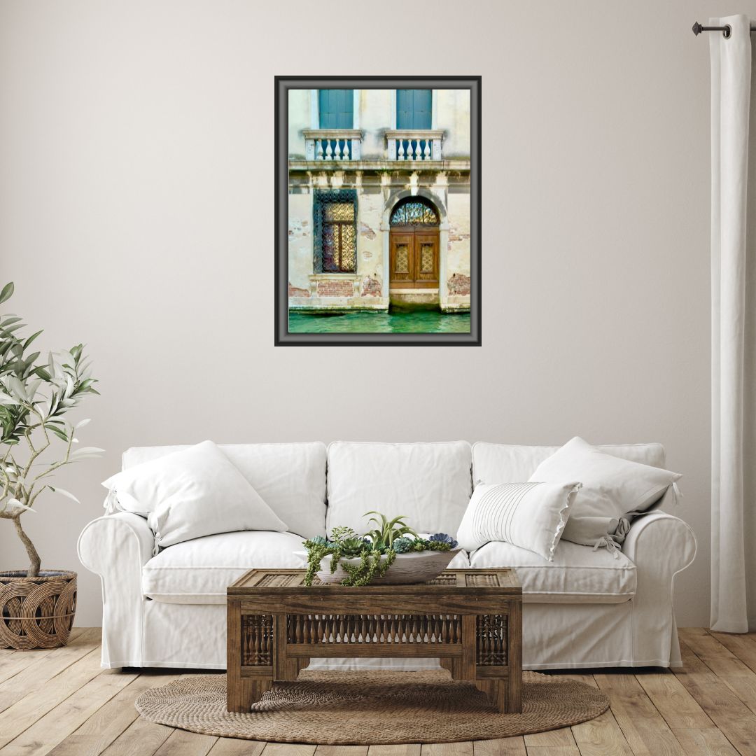 Venice Canal Palazzo — Travel Photography Art Print