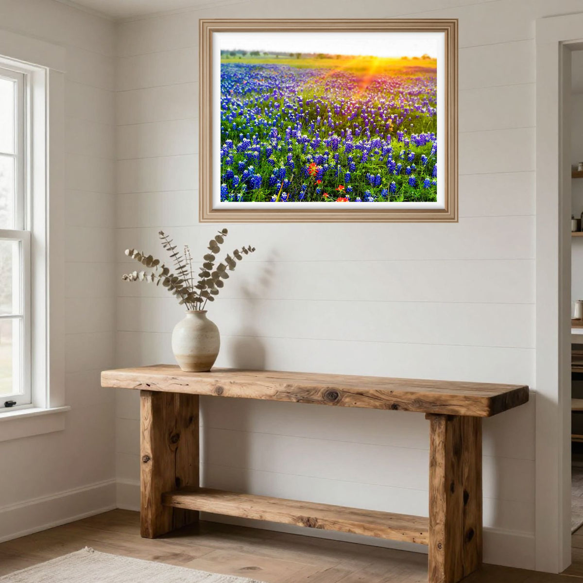Bluebonnet Sunrise — Texas Wildflower Fine Art Photography Print