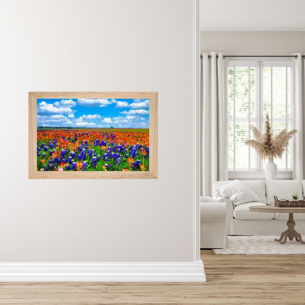 Field of Dreams — Texas Bluebonnet & Indian Paintbrush Fine Art Photography Print