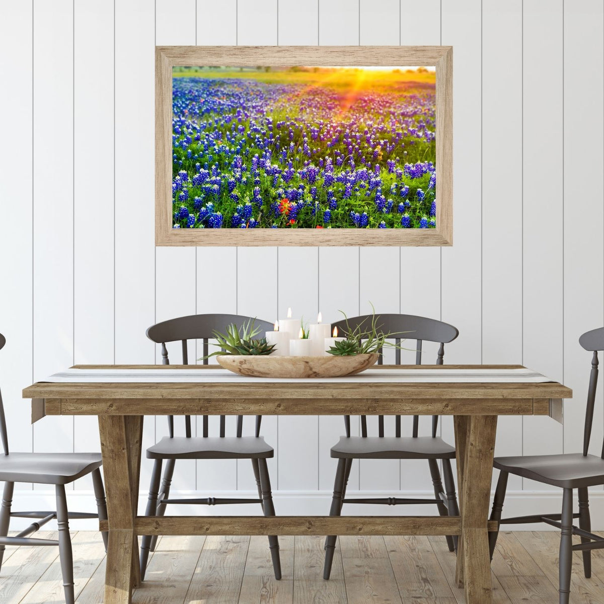 Bluebonnet Sunrise — Texas Wildflower Fine Art Photography Print