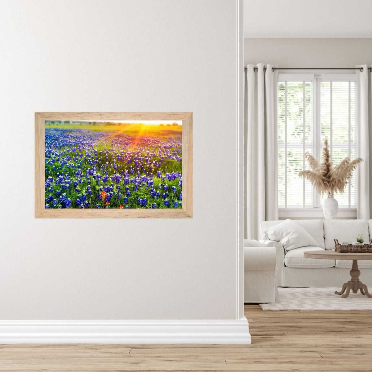 Bluebonnet Sunrise — Texas Wildflower Fine Art Photography Print