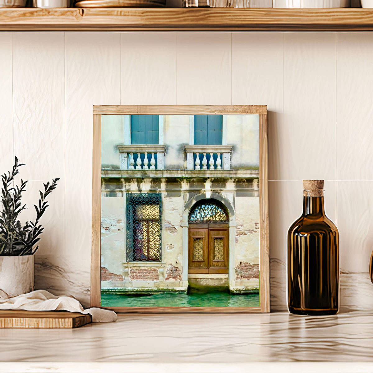 Venice Canal Palazzo — Travel Photography Art Print